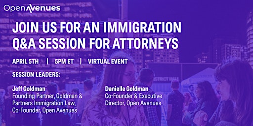 Immigration Q&A Session for Attorneys