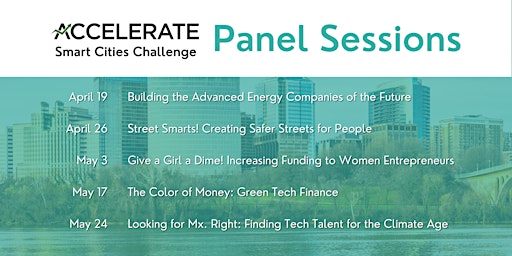 Accelerate Smart Cities Challenge: Panel Sessions