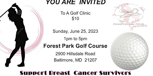 Golf Clinic in Celebration of Women's Golf Month primary image