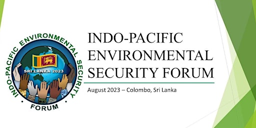 Imagen principal de 2023 Indo-Pacific Environmental Security Forum