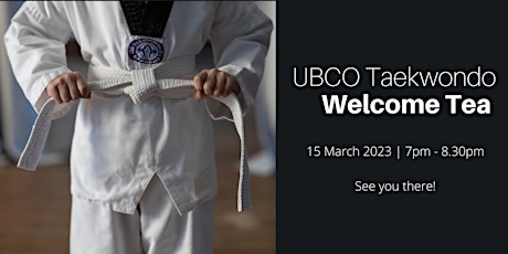 Taekwondo Welcome Tea primary image