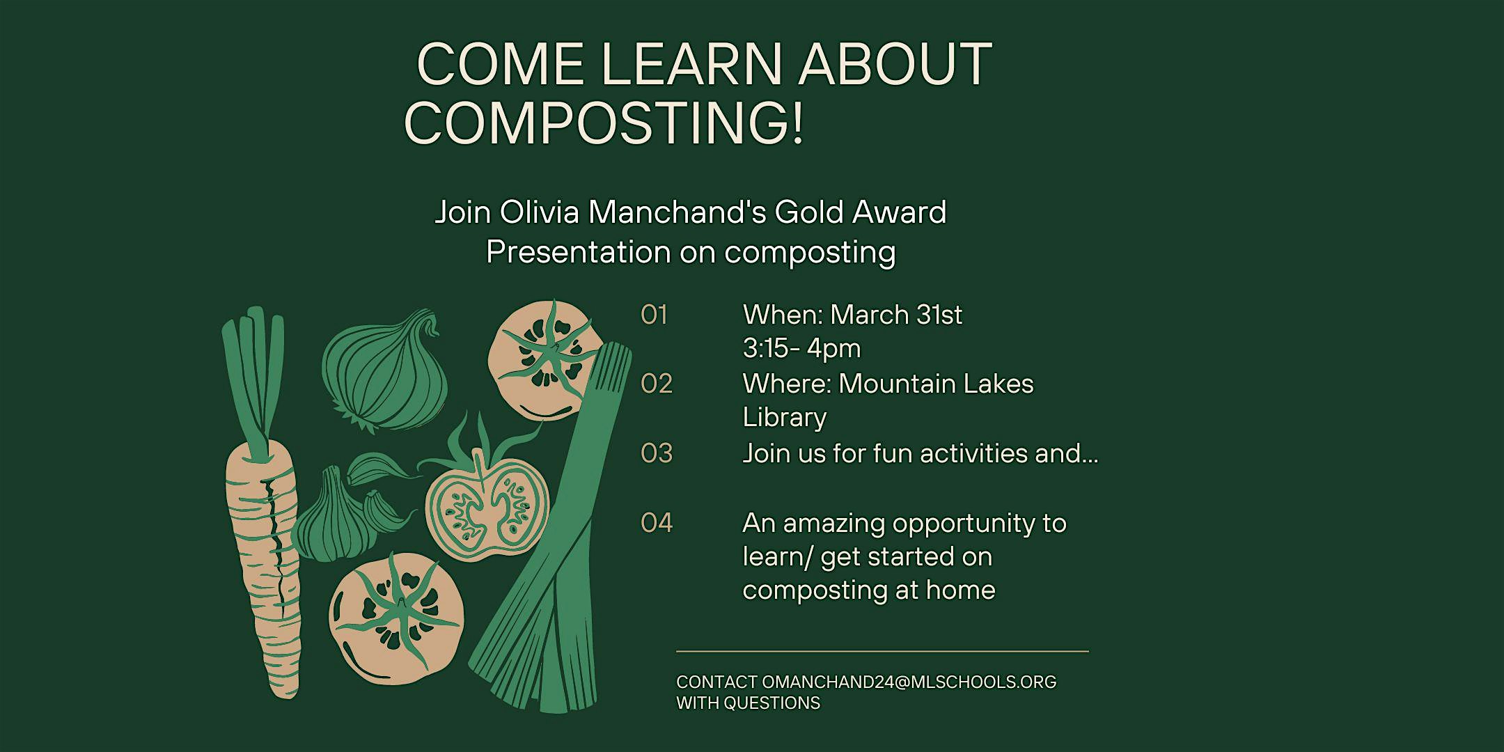 Composting with Olivia Manchand – Girl Scouts Gold Award Presentation