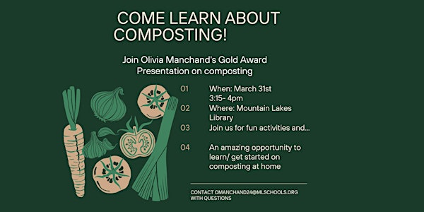 Composting with Olivia Manchand - Girl Scouts Gold Award Presentation