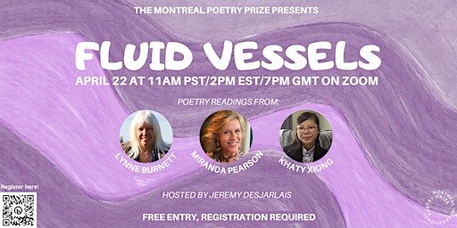 Fluid Vessels 7 - Montreal International Poetry Prize Reading Series 2023