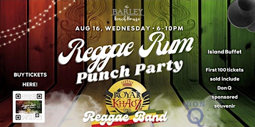 Reggae Rum Punch Party primary image