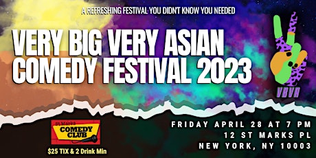 2023 Very Big Very Asian Comedy Festival