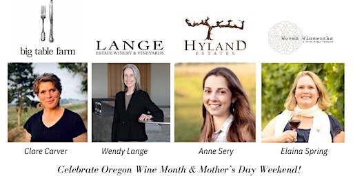 Join us in celebrating Oregon Wine Month with Women in Wine