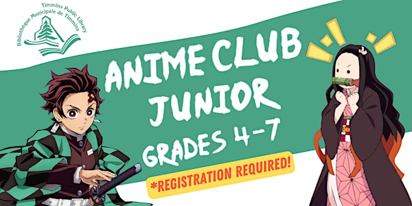 Anime Club Junior! Tickets, Multiple Dates