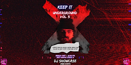 Keep it underground vol 3 dj showvase primary image