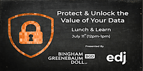 Lunch & Learn Invitation: Protect & Unlock  the Value of Your Data primary image
