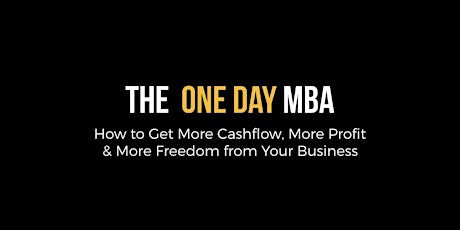 The One Day MBA primary image