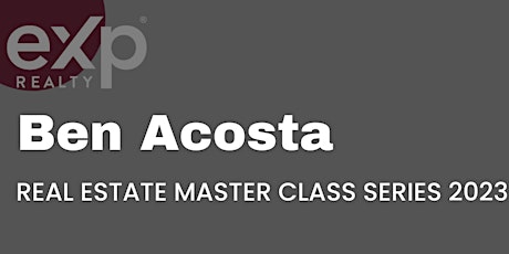 Imagen principal de Real Estate Master Class Series 2023