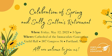 A Celebration of Spring and Sally Sutton's Retirement