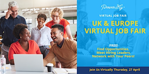UK & Europe Free Virtual Job Fair