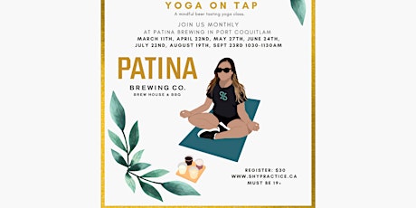 Yoga on Tap at Patina Brewing