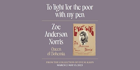 Virtual Tour & Q&A: Zoe Anderson Norris, Queen of Bohemia
