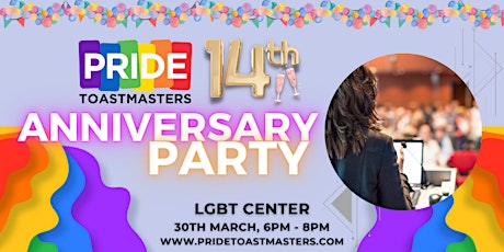 Pride Toastmasters Anniversary Party