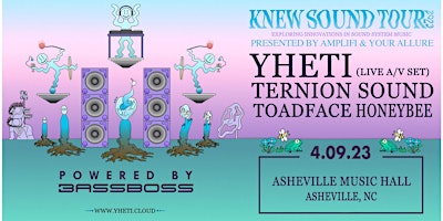 Yheti, Ternion Sound, Toadface, Honeybee at Asheville Music Hall