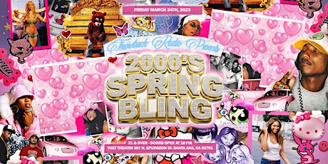 Throwback Radio Presents: 2000's Spring Bling