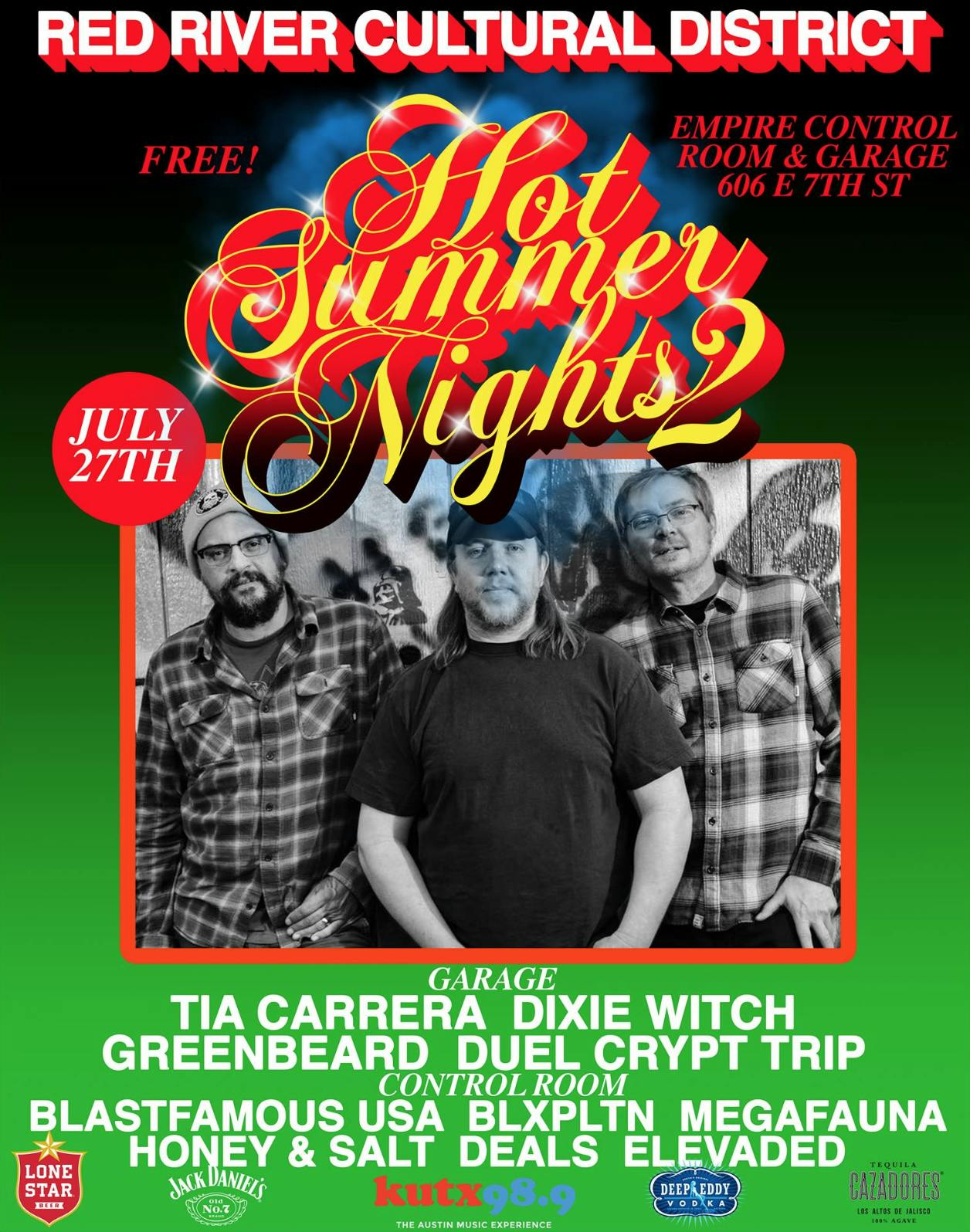 Hot Summer Nights: Tia Carrera, Dixie Witch, Greenbeard, and Duel Crypt Trip