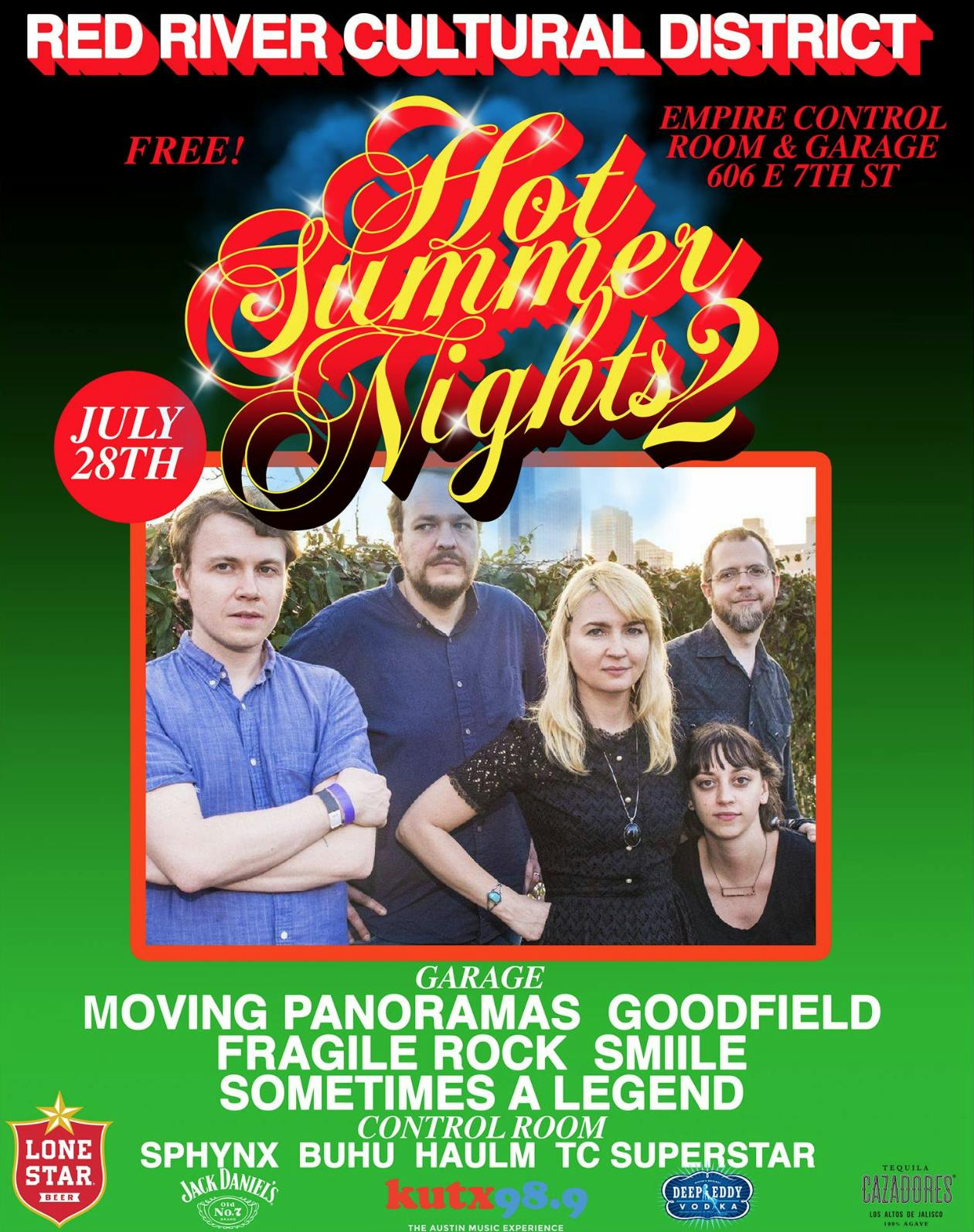 Hot Summer Nights: Moving Panoramas, Goodfield, Fragile Rock, and more
