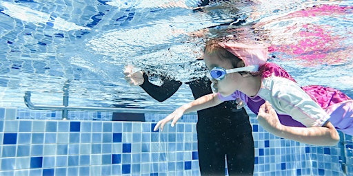 Imagem principal do evento MANANA Military Pool: May 2024 Waddler Group Swim Lessons: (ages 3-5)