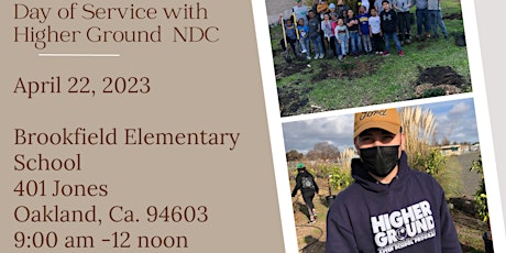 An Earth Day Celebration: A Day of Service with Higher Ground NDC