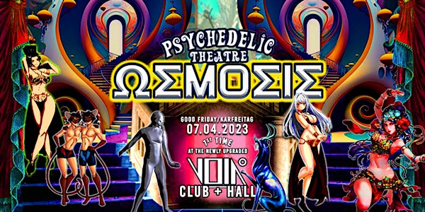 OSMOSIS ॐ ΩΣΜΟΣΙΣ by Psychedelic Theatre: 4 Floors PsyTrance, Techno & more
