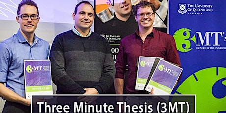 School of Mechanical and Mining Engineering - Three Minute Thesis (3MT) Competition Attendance primary image