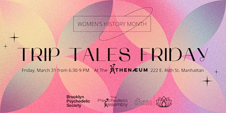 Trip Tales Friday - Women's History Month
