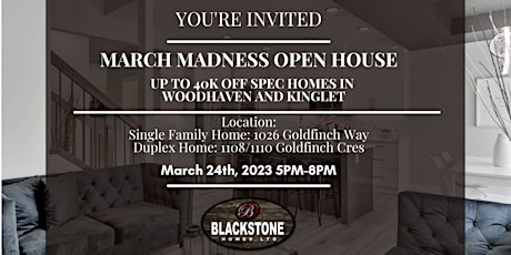 March Madness Open House