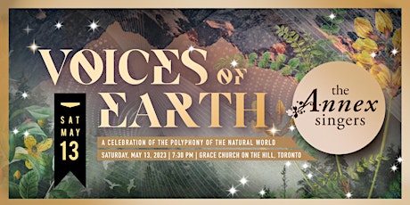 Voices of Earth –  In-person attendance