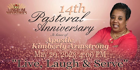 14th Pastoral Anniversary  In Honor Of Apostle Kim