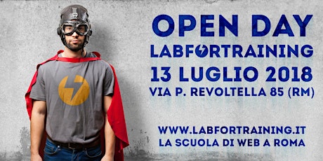 Immagine principale di Open Day LABFORTRAINING – La Scuola di Web a Roma - 13 luglio 2018.   