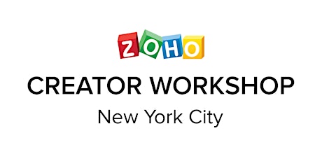 Zoho Creator Workshop: New York City primary image