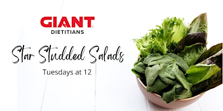 VIRTUAL April: Star Studded Salads