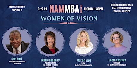NAMMBA Knoxville Presents "Women of Vision"