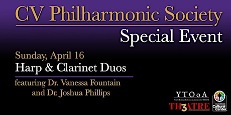 CV Philharmonic Society presents Harp & Clarinet Duos