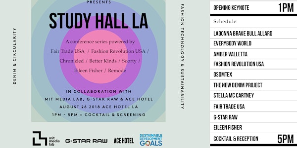 Study Hall in collaboration with MIT Media Lab, G-Star Raw and Ace Hotel