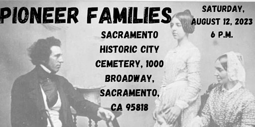 Hauptbild für Old City Cemetery Committee Pioneer Families Tour
