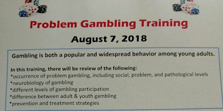 Problem Gambling Training primary image