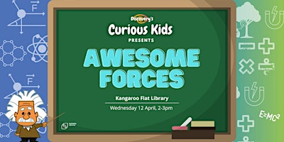 Curious kids in the library: Awesome forces