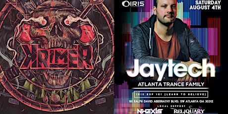 KRIMER (Stage 1) | Atlanta Trance Family feat. JAYTECH (Stage 2) - ESP 101 [Learn To Believe] SATURDAY AUGUST 4 | SUPPORTING ACTS: MIDNITE PANDA, DRINKURWATER, THE BLACK AMIGO, PLUS MORE primary image