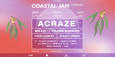 Coastal Jam 2023 — Torquay [Good Friday] primary image