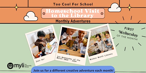 Immagine principale di Too Cool for School! Home school visit to the library - Mirboo North 