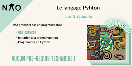 Vos premiers pas en programmation : le langage Python