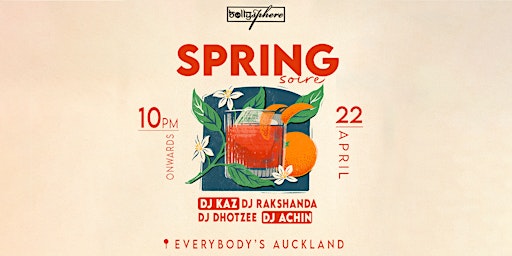 Spring Soirée - Auckland Bollywood Party