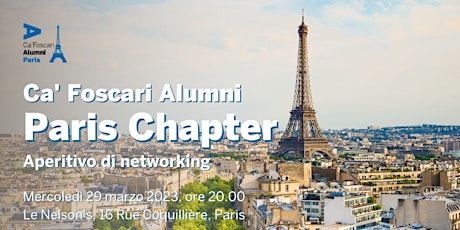 Ca' Foscari Alumni Paris Chapter: aperitivo di networking