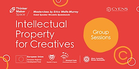 30-min  Group Sessions | Intellectual Property for Creatives