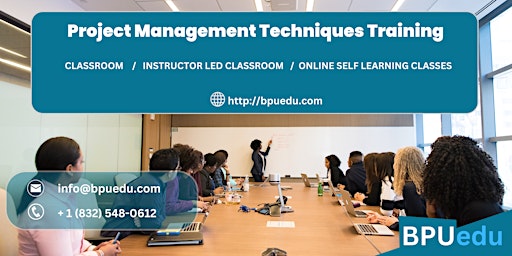 15 Project Management Tools & Techniques Training in Moncton, NB primary image